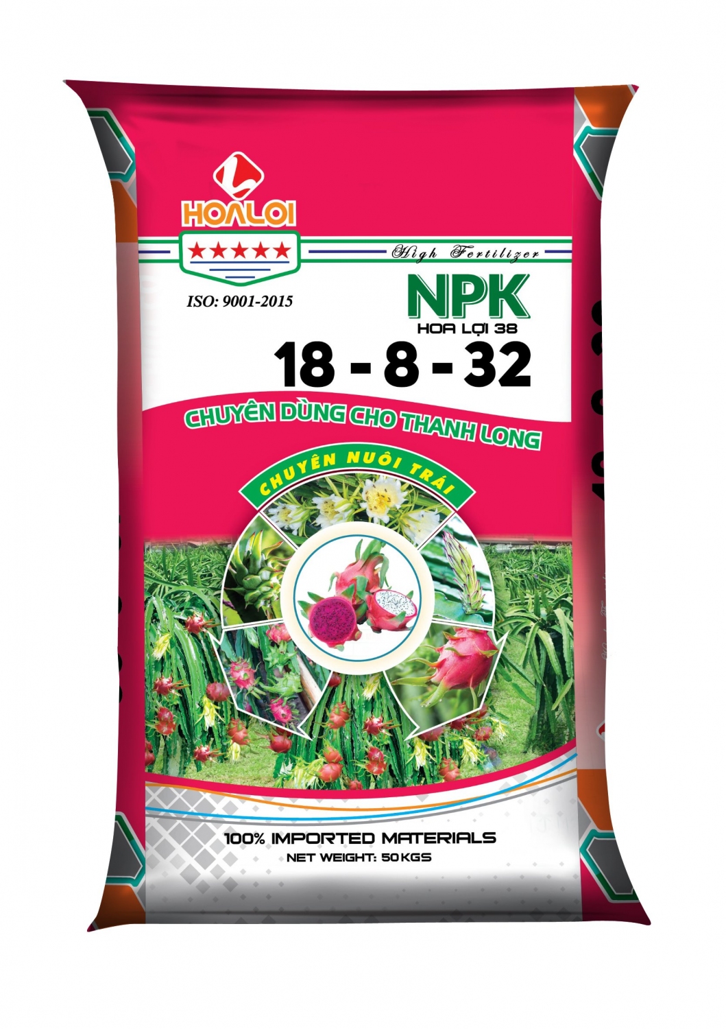 NPK 18-8-32+Bo+TE - Chuyên dùng cho Thanh Long